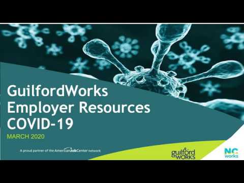 COVID-19: GuilfordWorks Employer Resources